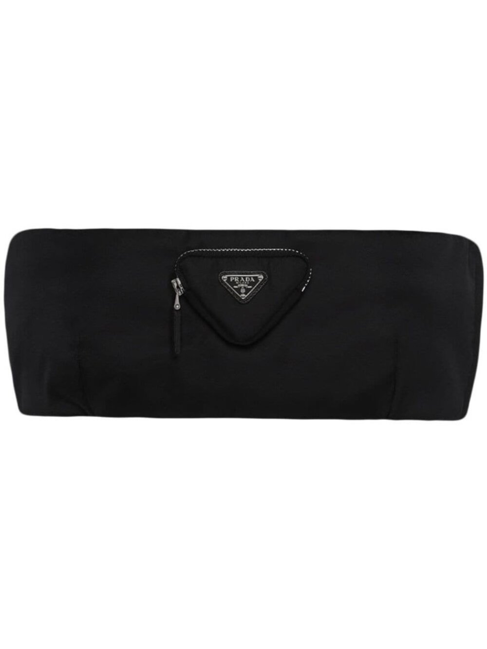 NWT PRADA Neylon Bra Top Black Bandeau Sz 40 100% Authentic
